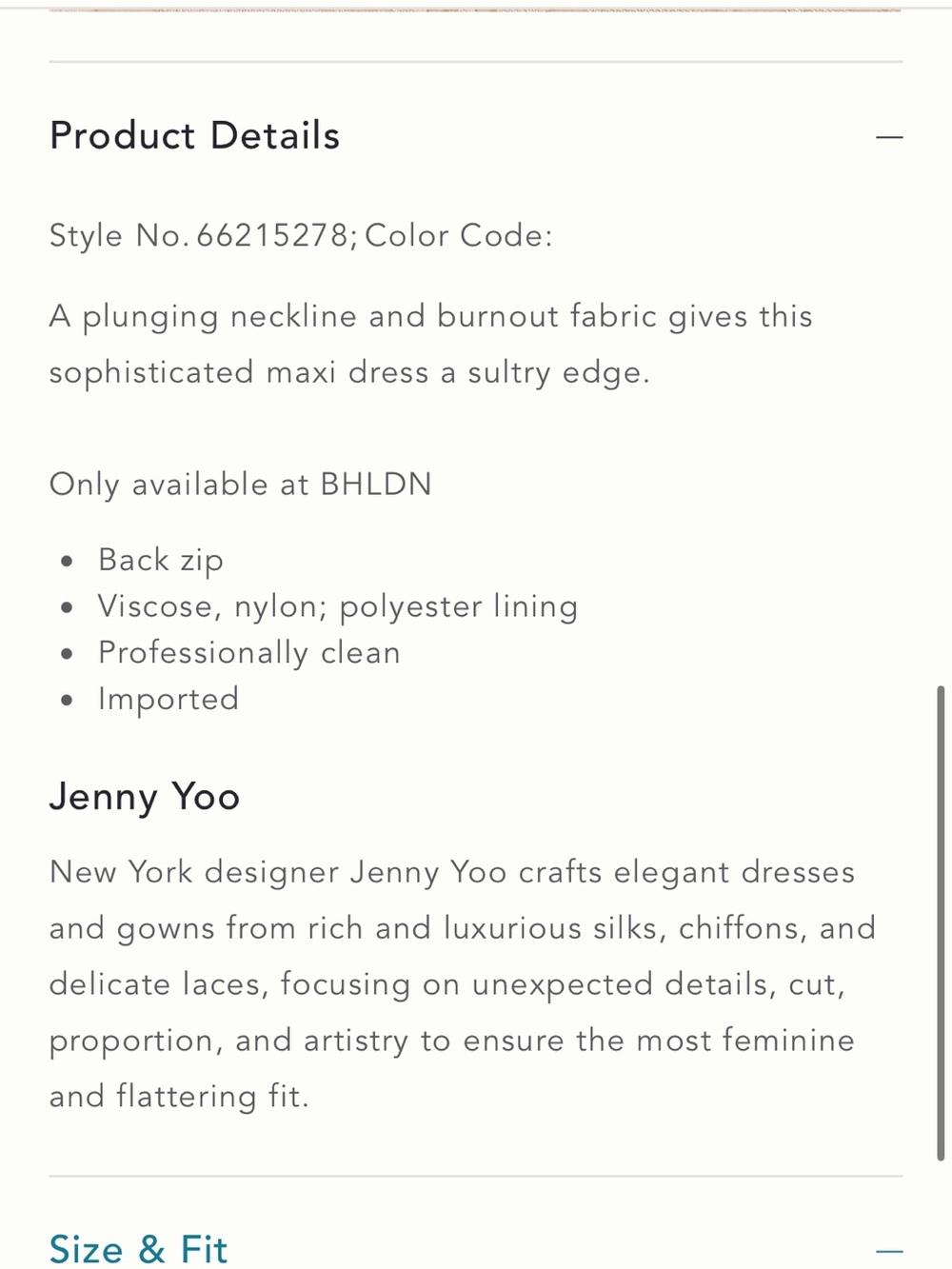 Jenny Yoo Gabriella Maxi Dress - Picture 8 of 8